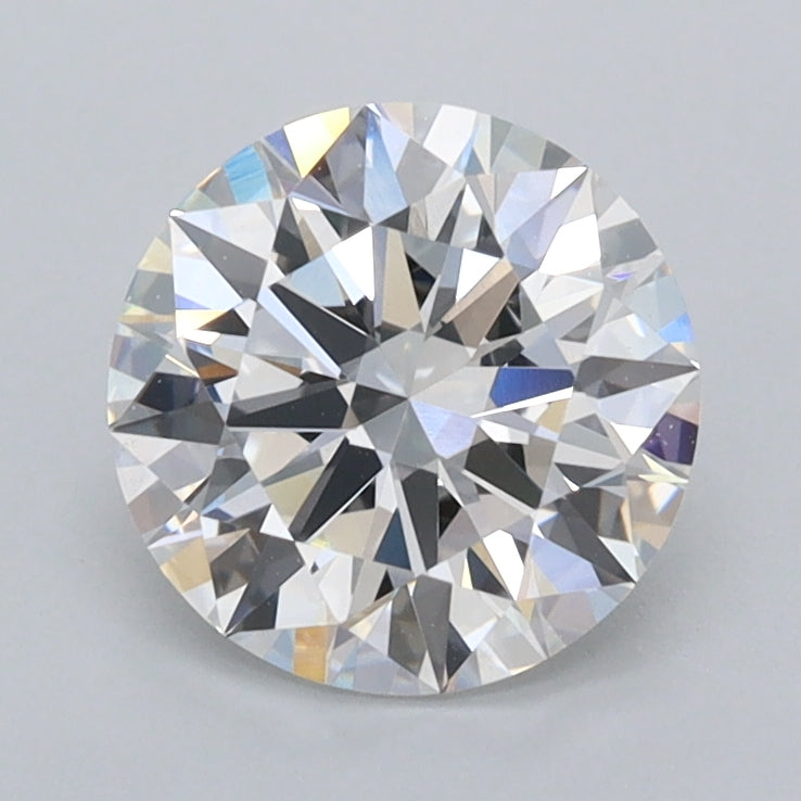 1.50 Carat Round Shaped, Ideal Cut, D Color, VVS1 Clarity, IGI Certified Lab Grown Diamond