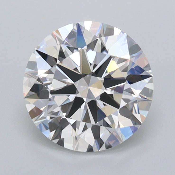 1.55 Carat Round Shaped, Ideal Cut, D Color, VVS1 Clarity, IGI Certified Lab Grown Diamond