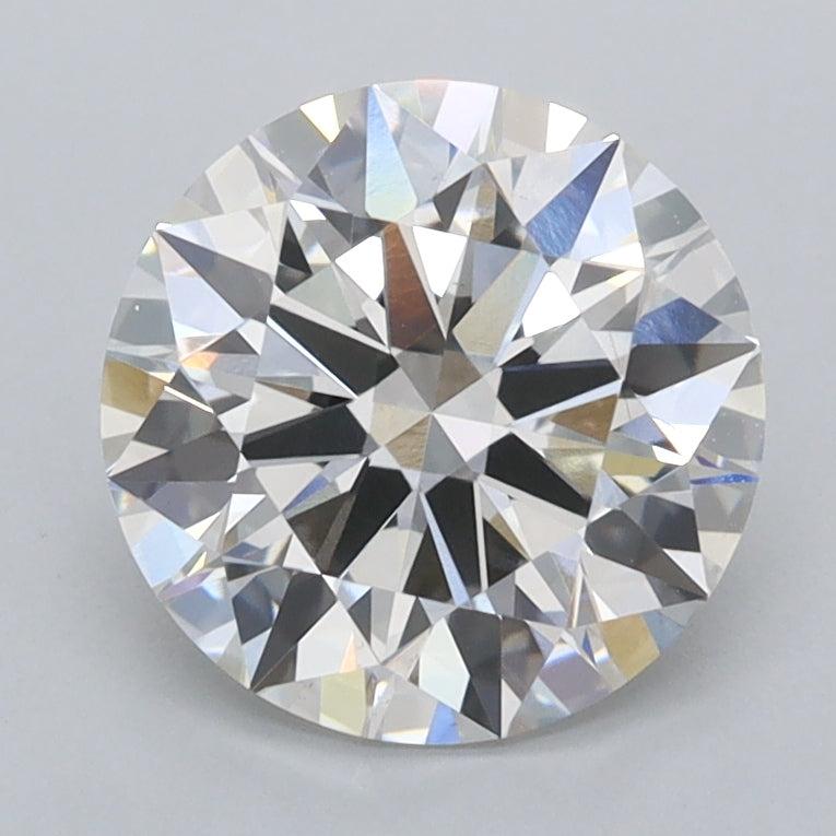 2.06 Carat Round Shaped, Ideal Cut, G Color, VS1 Clarity, IGI Certified Lab Grown Diamond