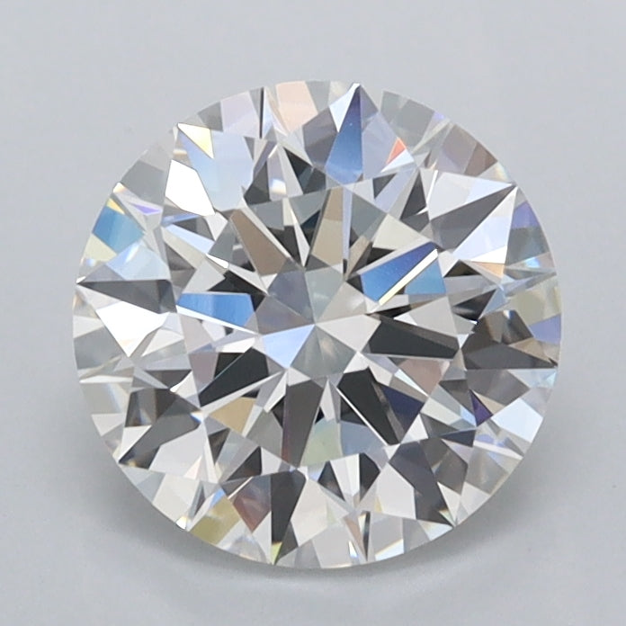 1.50 Carat Round Shaped, Excellent Cut, D Color, VVS2 Clarity, IGI Certified Lab Grown Diamond