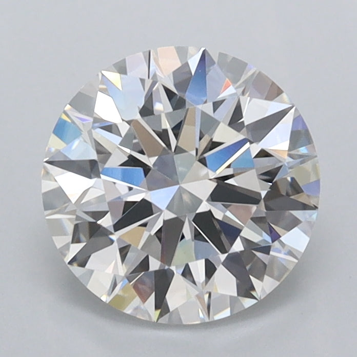 1.51 Carat Round Shaped, Ideal Cut, D Color, VVS2 Clarity, IGI Certified Lab Grown Diamond