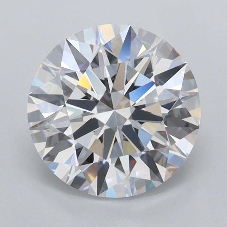 1.50 Carat Round Shaped, Excellent Cut, D Color, VVS2 Clarity, IGI Certified Lab Grown Diamond