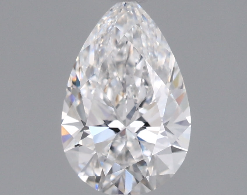 1.05 Carat Pear Shaped, Ideal Cut, D Color, VVS2 Clarity, IGI Certified Lab Grown Diamond