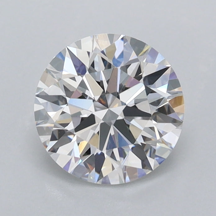 1.09 Carat Round Shaped, Ideal Cut, D Color, VVS2 Clarity, IGI Certified Lab Grown Diamond