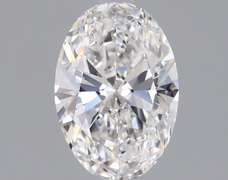1.00 Carat Oval Shaped, Ideal Cut, E Color, VVS2 Clarity, IGI Certified Lab Grown Diamond