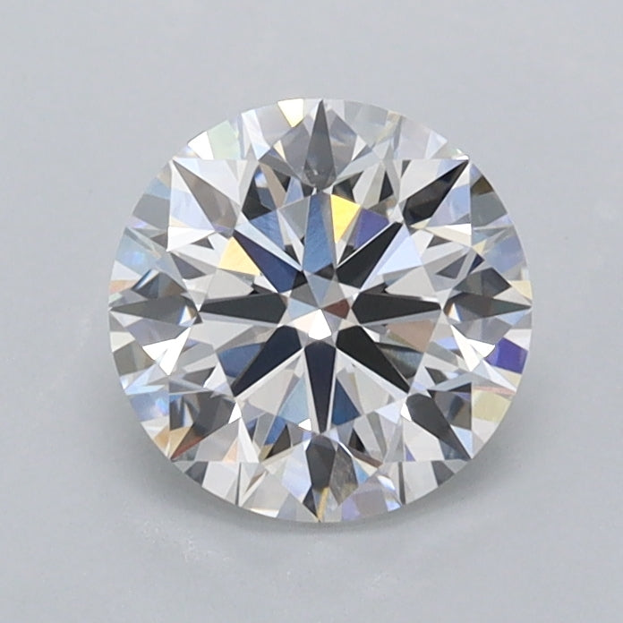 1.02 Carat Round Shaped, Ideal Cut, D Color, VVS2 Clarity, IGI Certified Lab Grown Diamond