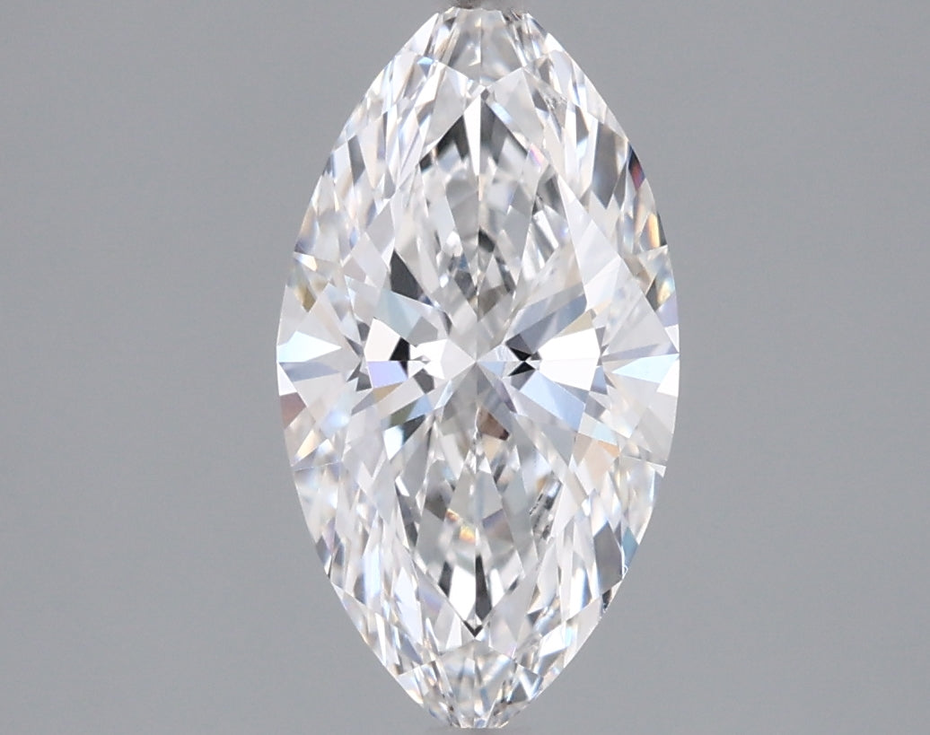 1.51 Carat Marquise Shaped, Ideal Cut, E Color, VVS2 Clarity, IGI Certified Lab Grown Diamond