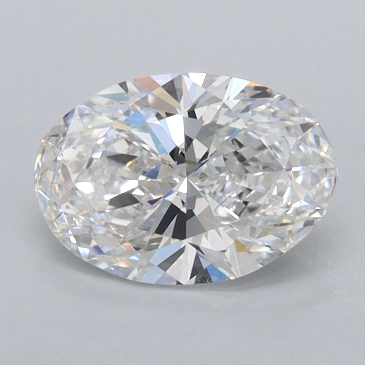 1.05 Carat Oval Shaped, Ideal Cut, E Color, VVS2 Clarity, IGI Certified Lab Grown Diamond
