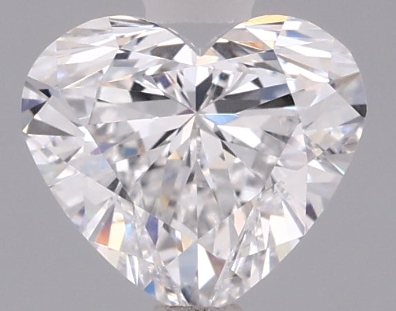 1.00 Carat Heart Shaped, Ideal Cut, D Color, VVS1 Clarity, IGI Certified Lab Grown Diamond
