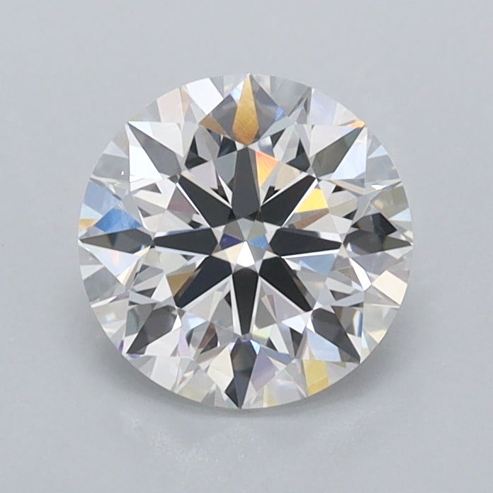 1.01 Carat Round Shaped, Ideal Cut, D Color, VVS2 Clarity, IGI Certified Lab Grown Diamond