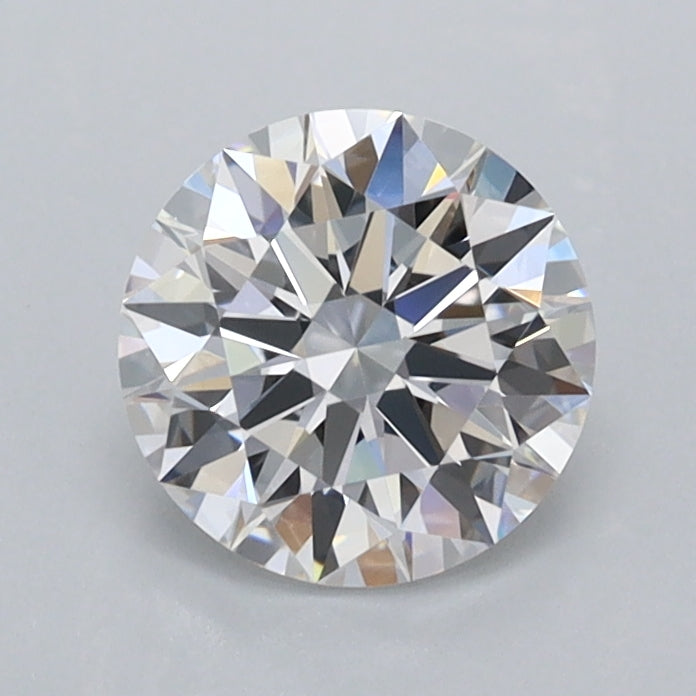 1.02 Carat Round Shaped, Ideal Cut, D Color, VVS2 Clarity, IGI Certified Lab Grown Diamond