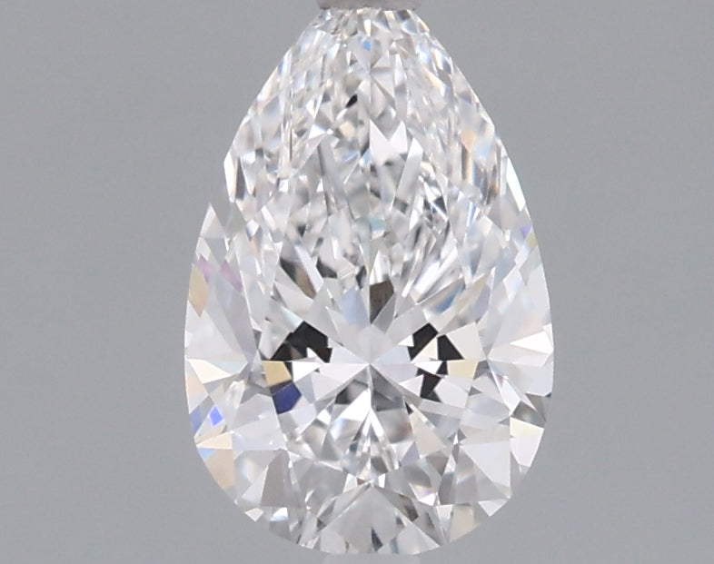 1.05 Carat Pear Shaped, Excellent Cut, D Color, VVS2 Clarity, IGI Certified Lab Grown Diamond