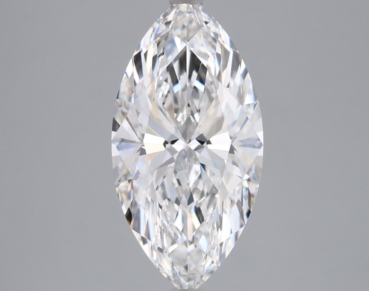 2.51 Carat Marquise Shaped, Ideal Cut, E Color, VVS2 Clarity, IGI Certified Lab Grown Diamond