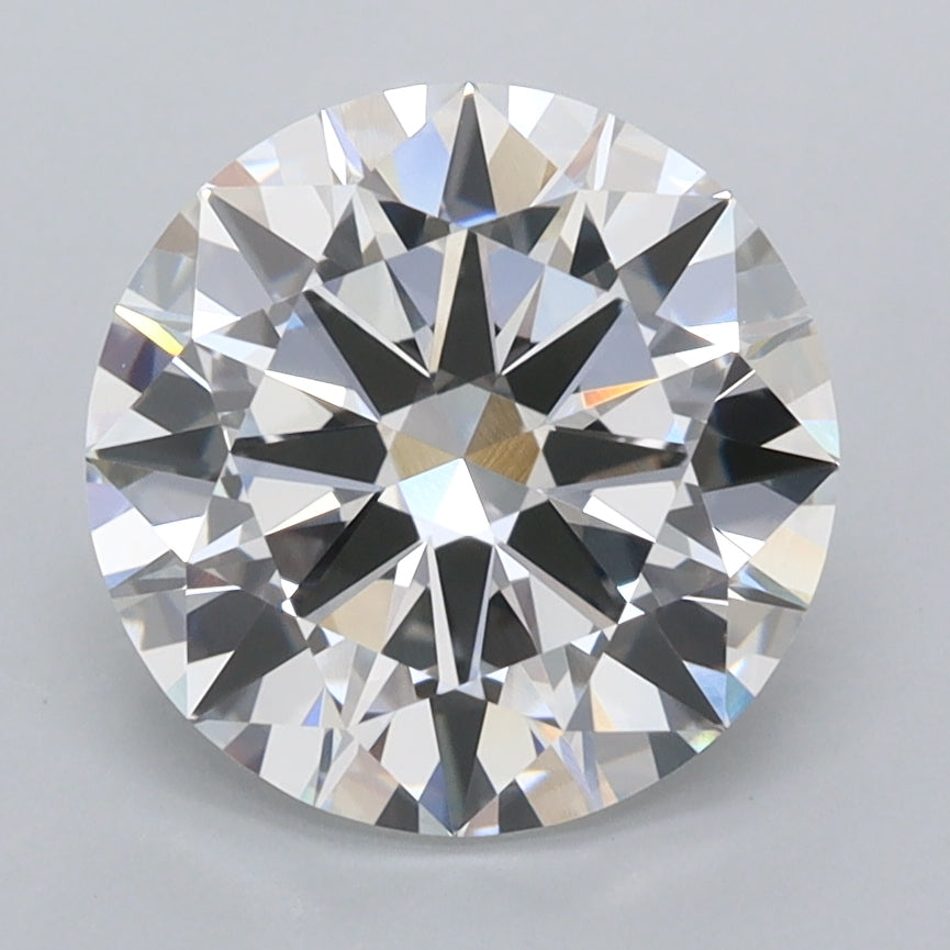 2.87 Carat Round Shaped, Excellent Cut, E Color, VVS1 Clarity, IGI Certified Lab Grown Diamond