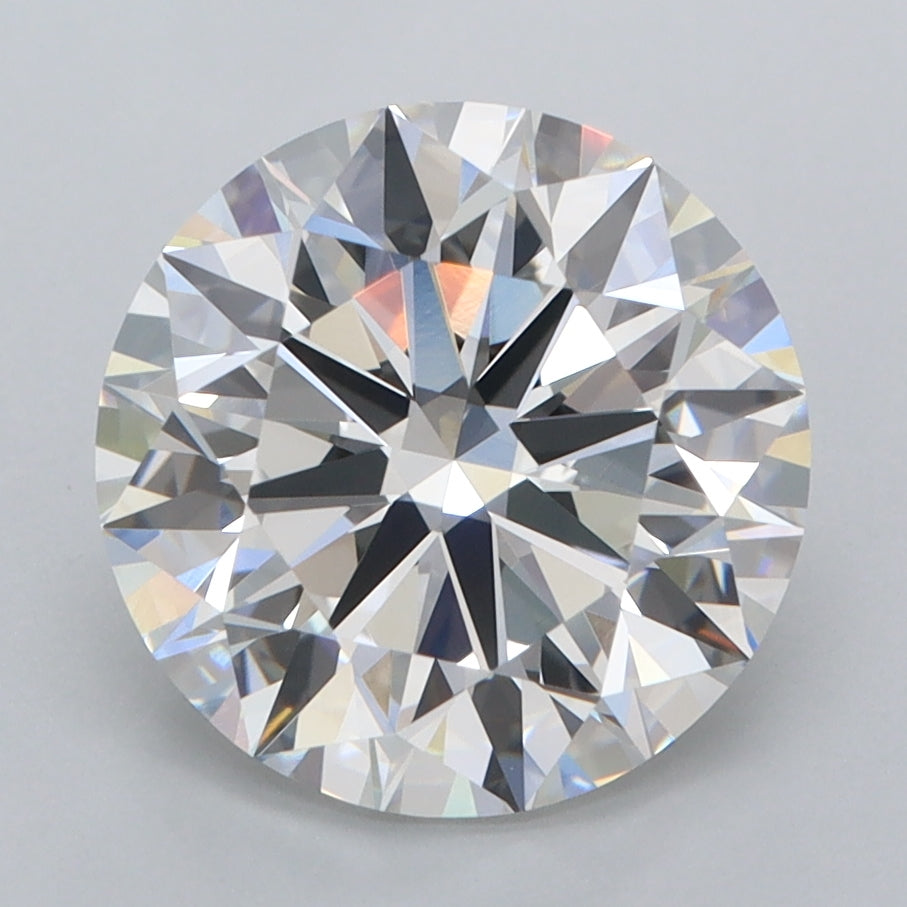 3.50 Carat Round Shaped, Ideal Cut, E Color, VVS2 Clarity, IGI Certified Lab Grown Diamond