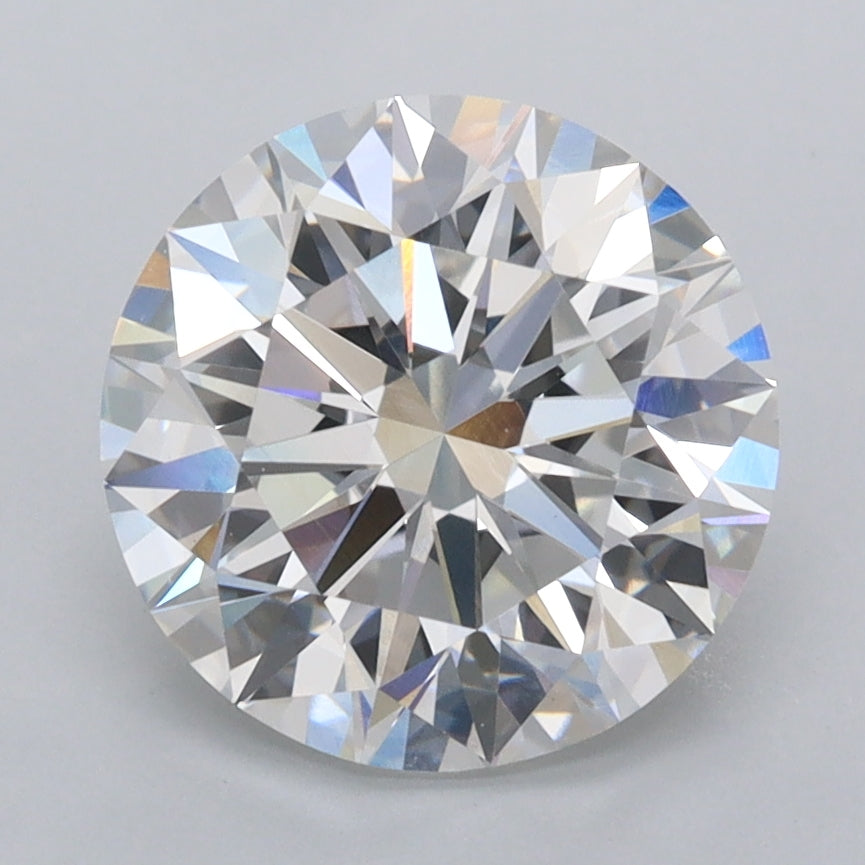 3.00 Carat Round Shaped, Ideal Cut, E Color, VVS2 Clarity, IGI Certified Lab Grown Diamond