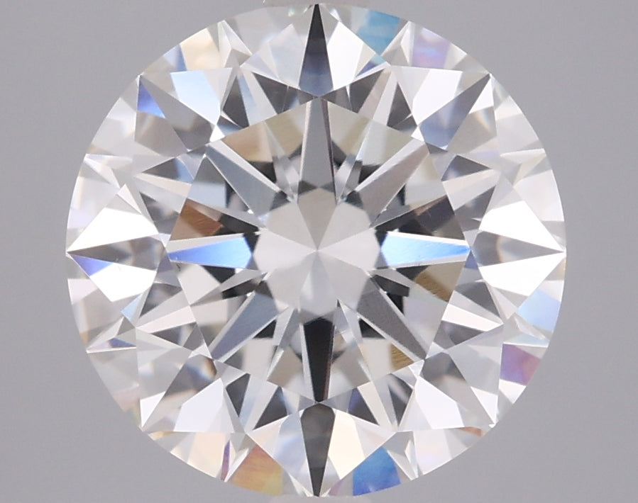 3.51 Carat Round Shaped, Excellent Cut, F Color, VS1 Clarity, IGI Certified Lab Grown Diamond