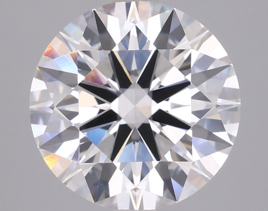 3.03 Carat Round Shaped, Ideal Cut, D Color, VVS2 Clarity, IGI Certified Lab Grown Diamond