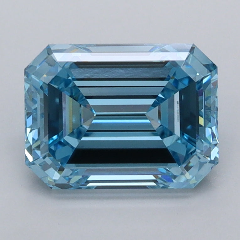 2.10 Carat Emerald Shaped, Ideal Cut, VVS1 Clarity, IGI Certified Lab Grown Diamond