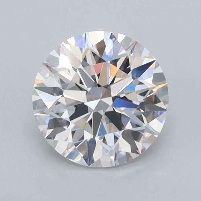 1.00 Carat Round Shaped, Ideal Cut, D Color, VVS2 Clarity, IGI Certified Lab Grown Diamond