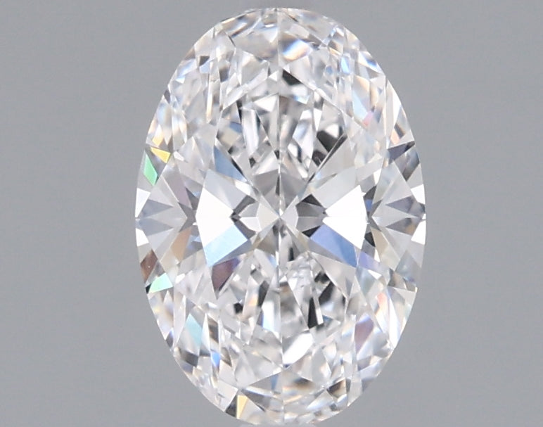 1.04 Carat Oval Shaped, Ideal Cut, D Color, VVS2 Clarity, IGI Certified Lab Grown Diamond