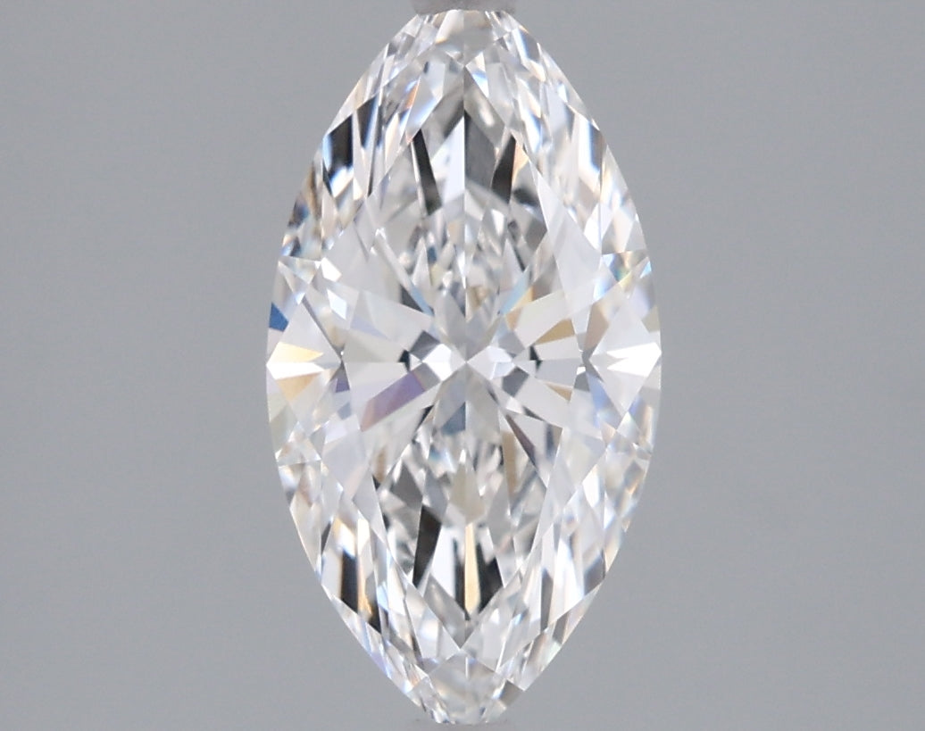 1.54 Carat Marquise Shaped, Ideal Cut, D Color, VVS1 Clarity, IGI Certified Lab Grown Diamond