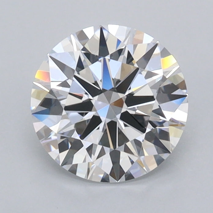 1.50 Carat Round Shaped, Excellent Cut, D Color, VVS1 Clarity, IGI Certified Lab Grown Diamond