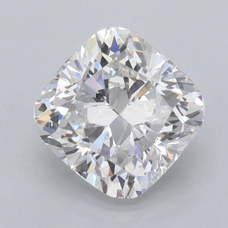 1.56 Carat Cushion Shaped, Excellent Cut, D Color, VVS1 Clarity, IGI Certified Lab Grown Diamond