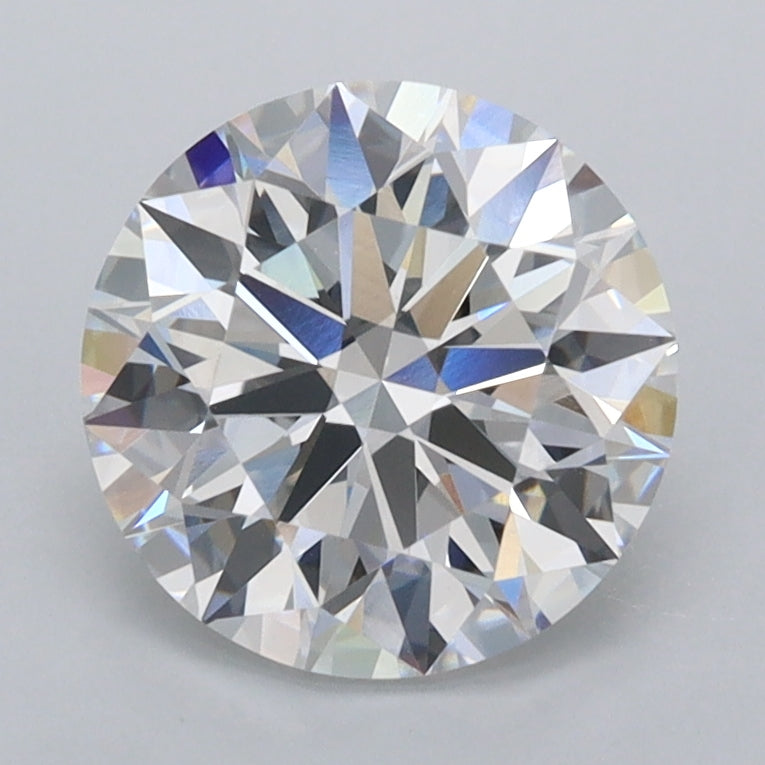 2.05 Carat Round Shaped, Ideal Cut, E Color, VVS2 Clarity, IGI Certified Lab Grown Diamond