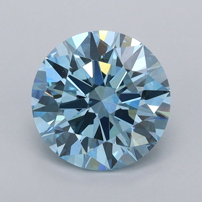 1.02 Carat Round Shaped, Ideal Cut, VVS2 Clarity, IGI Certified Lab Grown Diamond