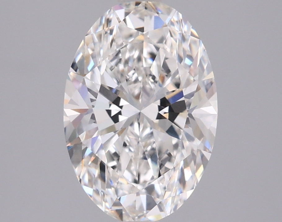 2.05 Carat Oval Shaped, Ideal Cut, E Color, VVS2 Clarity, IGI Certified Lab Grown Diamond
