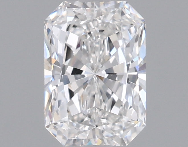 0.93 Carat Radiant Shaped, Ideal Cut, D Color, VVS1 Clarity, IGI Certified Lab Grown Diamond