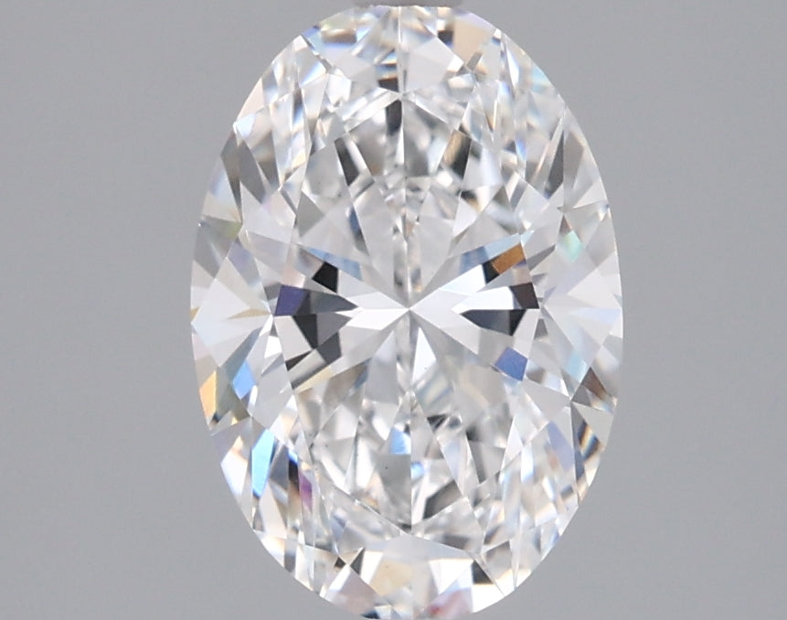 2.04 Carat Oval Shaped, Ideal Cut, E Color, VVS2 Clarity, IGI Certified Lab Grown Diamond