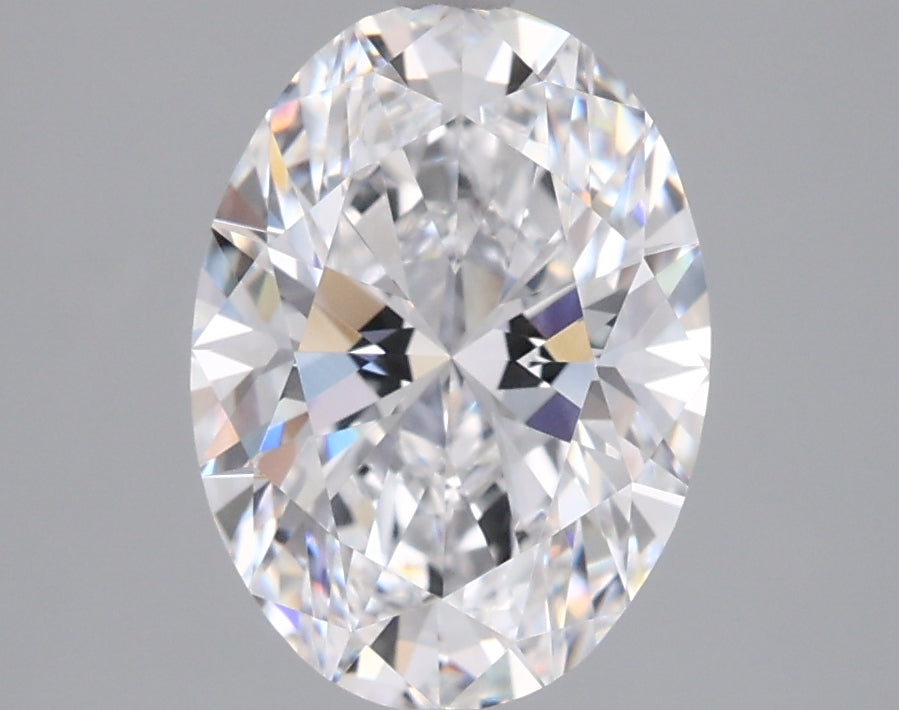 2.57 Carat Oval Shaped, Ideal Cut, D Color, VVS1 Clarity, IGI Certified Lab Grown Diamond