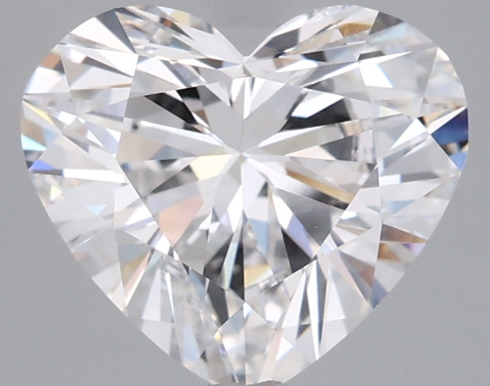 2.53 Carat Heart Shaped, Ideal Cut, D Color, VVS1 Clarity, IGI Certified Lab Grown Diamond