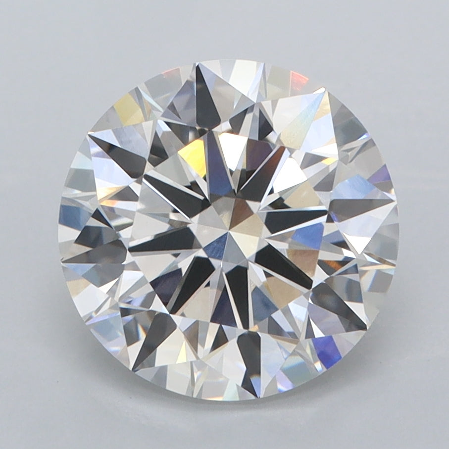 3.04 Carat Round Shaped, Ideal Cut, E Color, VVS1 Clarity, IGI Certified Lab Grown Diamond