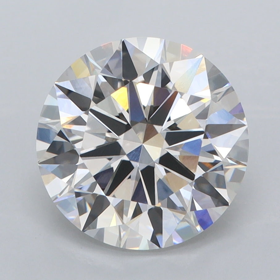 3.01 Carat Round Shaped, Ideal Cut, F Color, VVS2 Clarity, IGI Certified Lab Grown Diamond