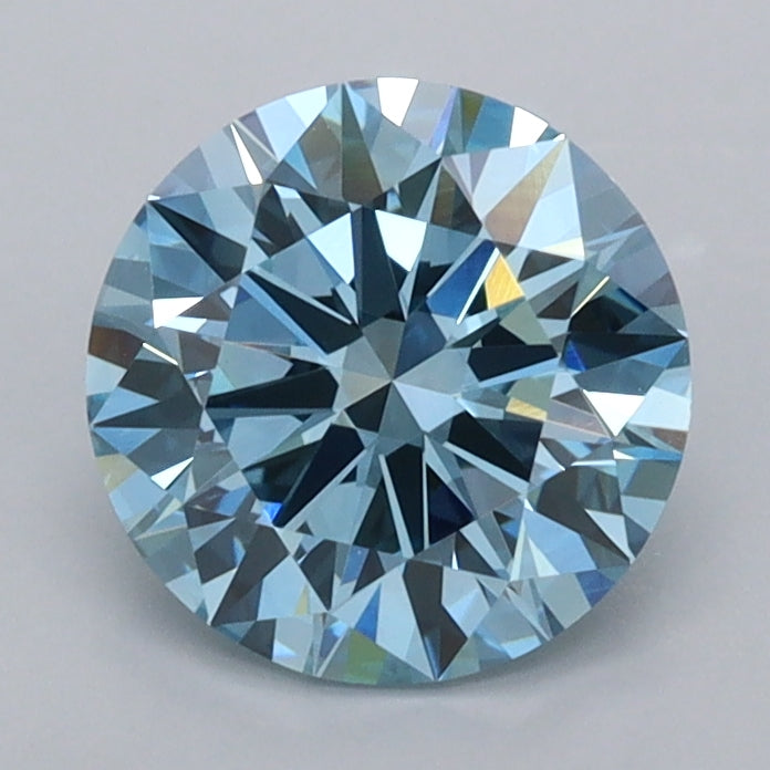 1.51 Carat Round Shaped, Ideal Cut, VVS1 Clarity, IGI Certified Lab Grown Diamond