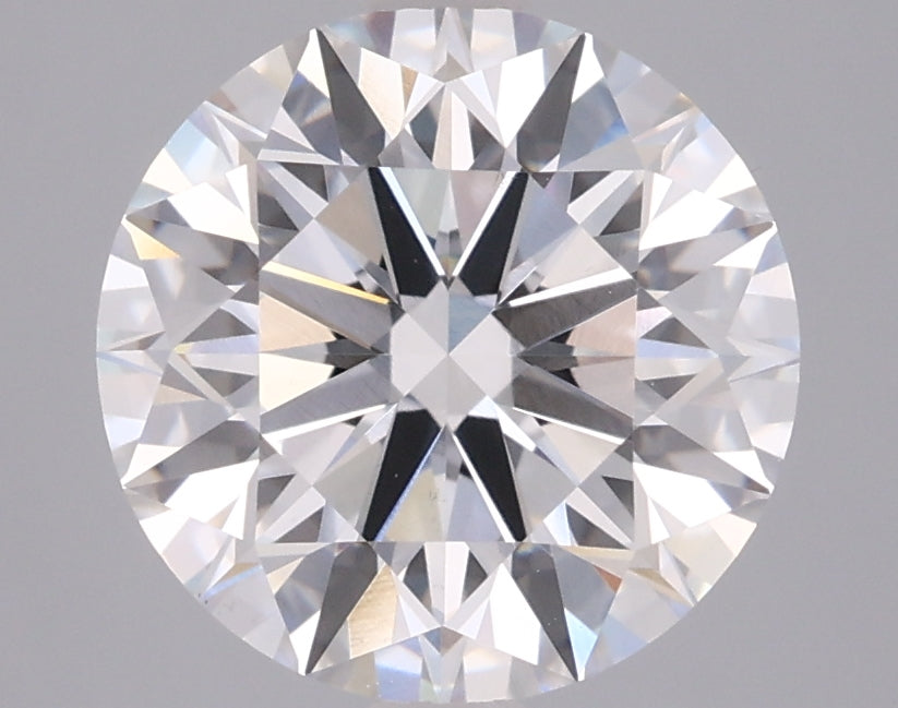 3.03 Carat Round Shaped, Ideal Cut, F Color, VVS2 Clarity, IGI Certified Lab Grown Diamond