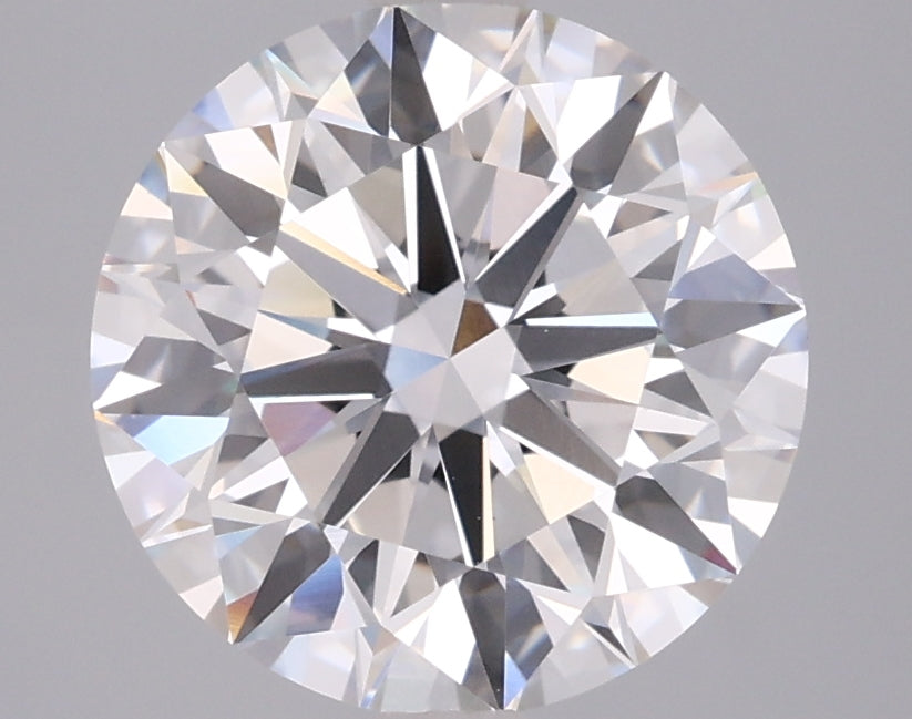 3.07 Carat Round Shaped, Ideal Cut, E Color, VVS2 Clarity, IGI Certified Lab Grown Diamond