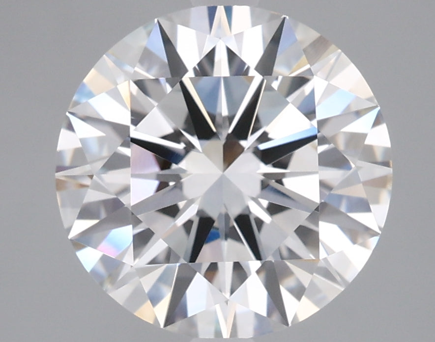 3.03 Carat Round Shaped, Ideal Cut, E Color, VVS2 Clarity, IGI Certified Lab Grown Diamond