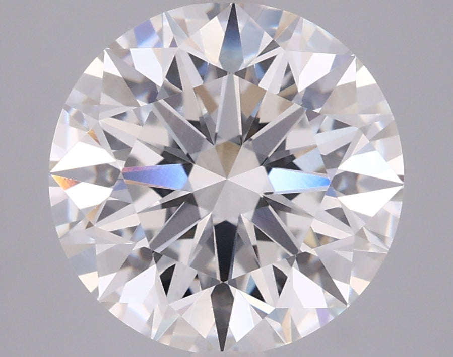 4.00 Carat Round Shaped, Ideal Cut, D Color, VVS2 Clarity, IGI Certified Lab Grown Diamond