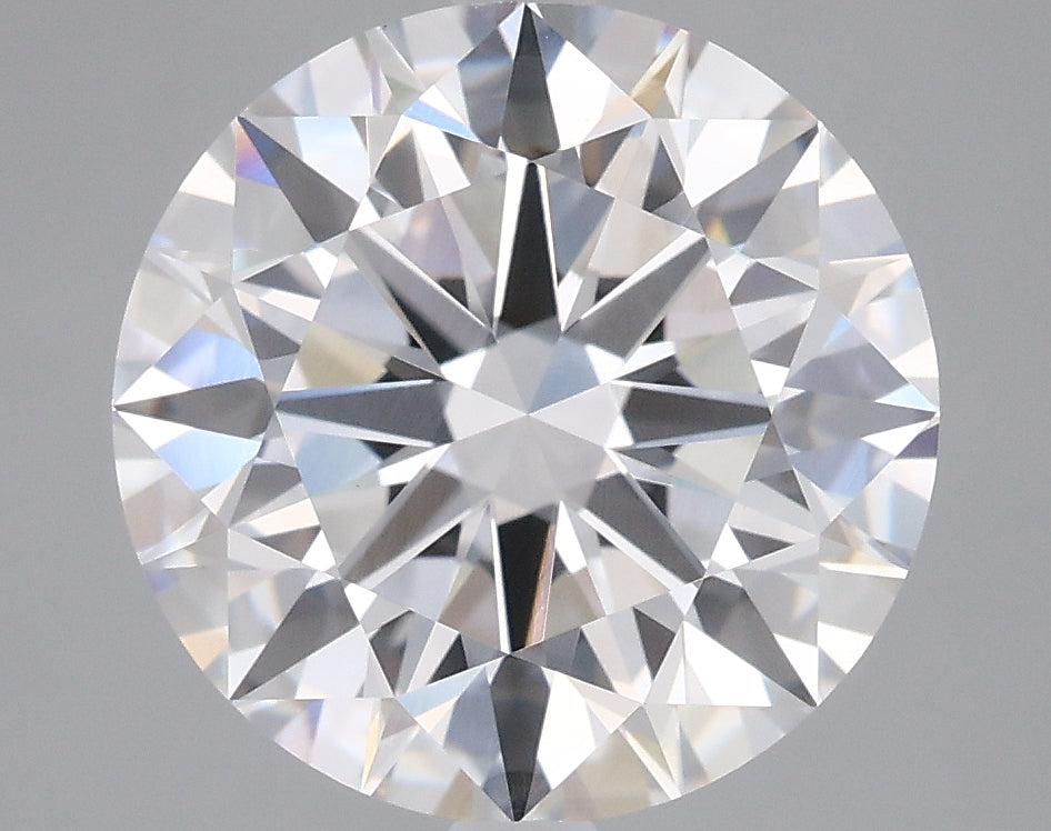 4.01 Carat Round Shaped, Ideal Cut, E Color, VVS2 Clarity, IGI Certified Lab Grown Diamond