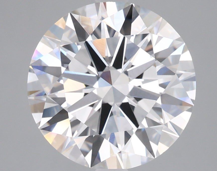 3.00 Carat Round Shaped, Ideal Cut, D Color, VVS2 Clarity, IGI Certified Lab Grown Diamond