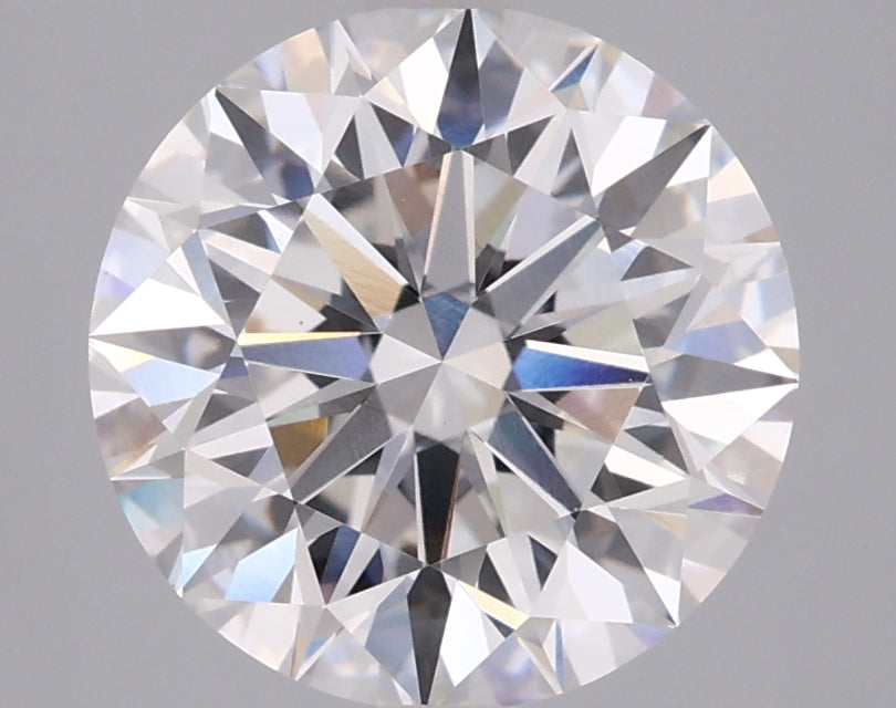 3.02 Carat Round Shaped, Ideal Cut, E Color, VVS2 Clarity, IGI Certified Lab Grown Diamond