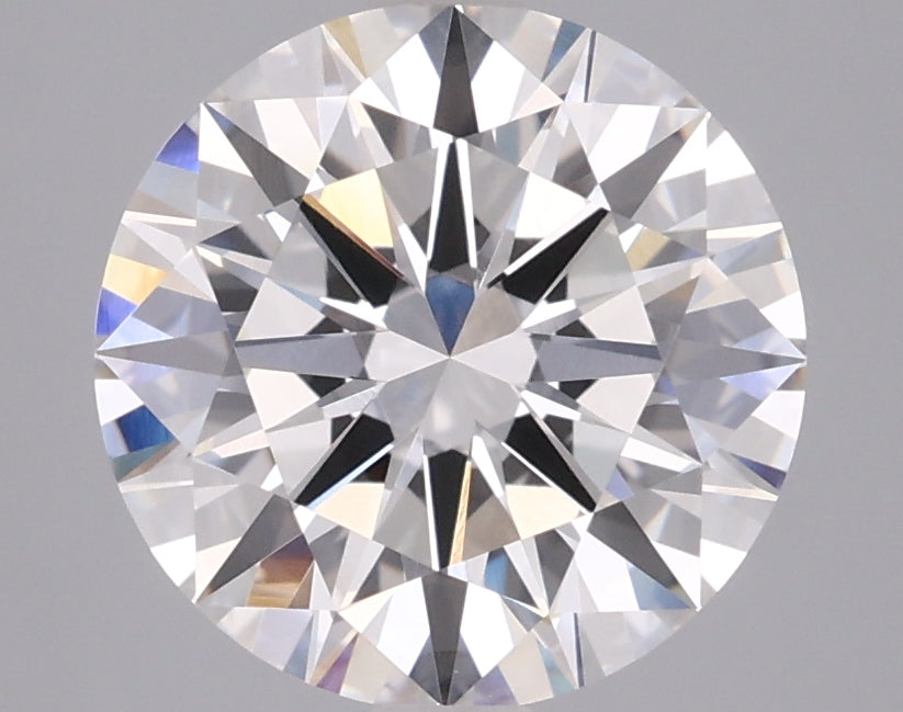 3.00 Carat Round Shaped, Ideal Cut, F Color, VVS2 Clarity, IGI Certified Lab Grown Diamond