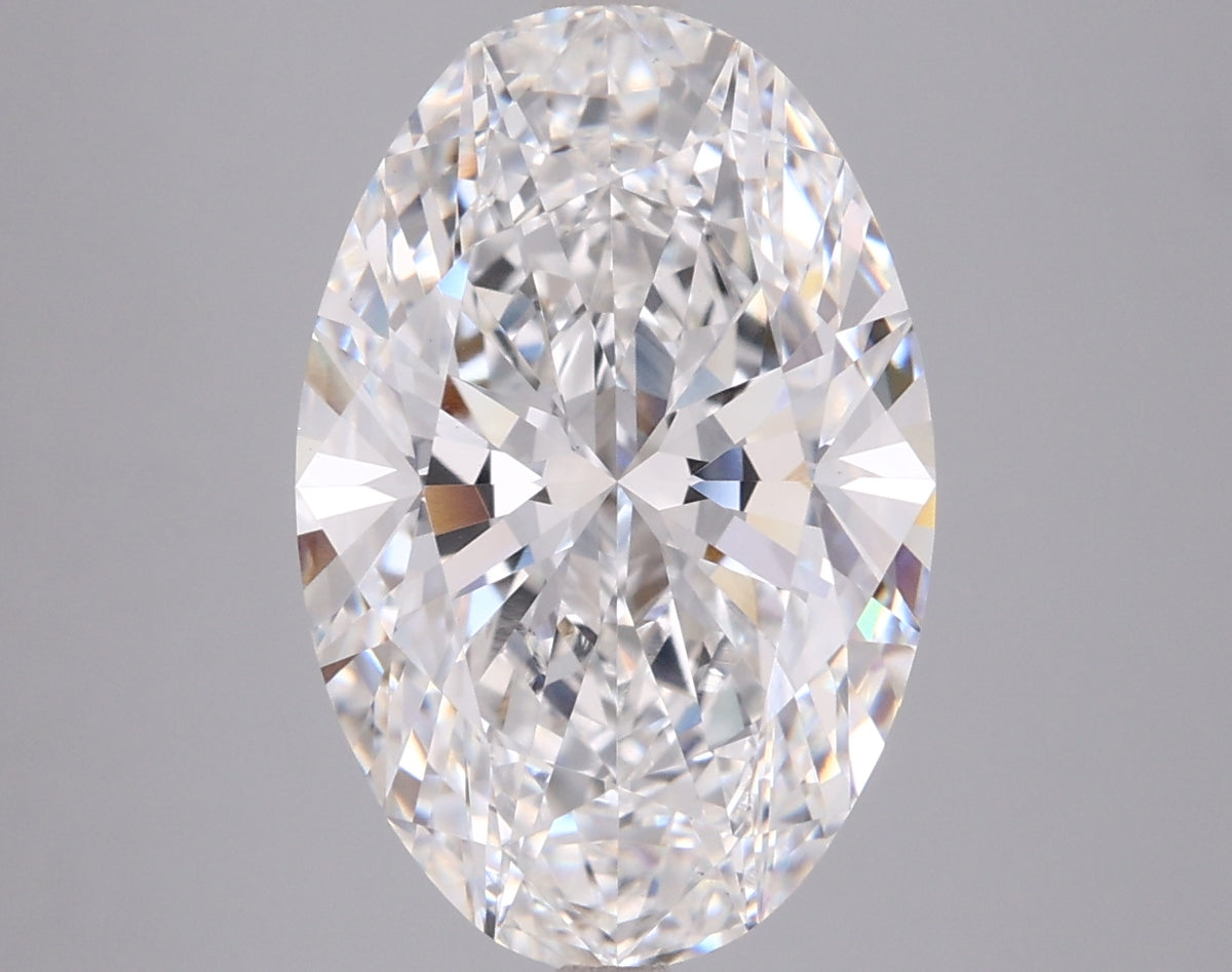5.03 Carat Oval Shaped, Ideal Cut, D Color, VS1 Clarity, IGI Certified Lab Grown Diamond