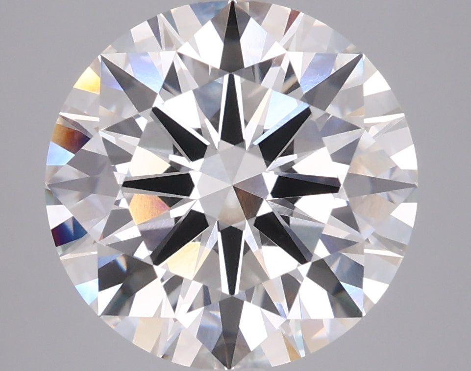 5.06 Carat Round Shaped, Ideal Cut, F Color, VVS1 Clarity, IGI Certified Lab Grown Diamond