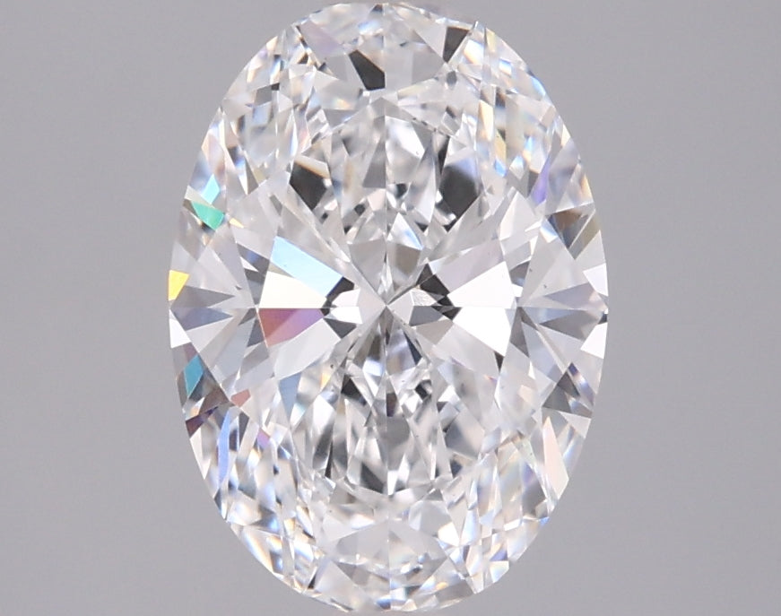 2.04 Carat Oval Shaped, Ideal Cut, D Color, VS1 Clarity, IGI Certified Lab Grown Diamond