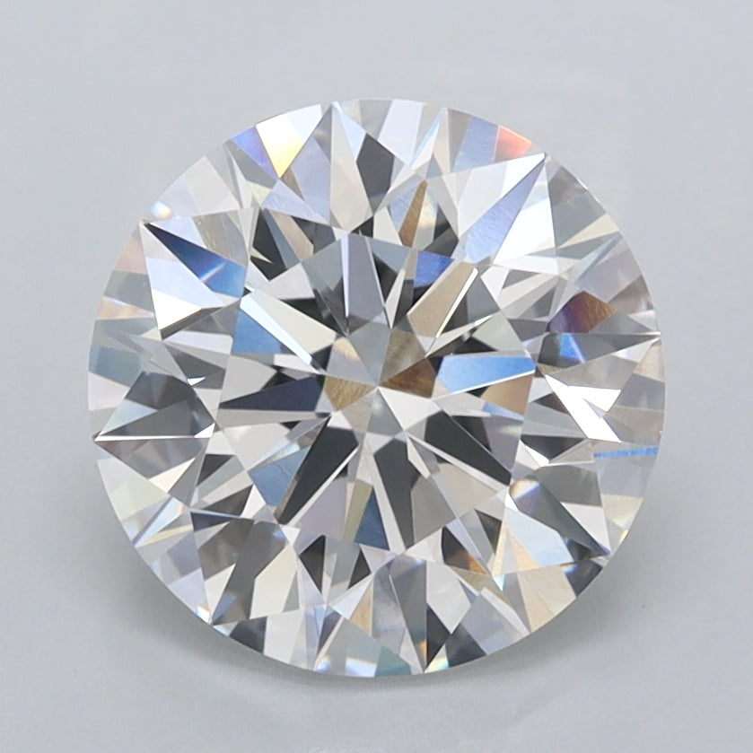 2.46 Carat Round Shaped, Ideal Cut, E Color, VVS2 Clarity, IGI Certified Lab Grown Diamond